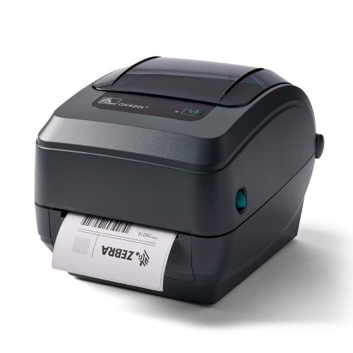  [아마존베스트]Zebra GK420t Thermal Transfer Desktop Printer Print Width of 4 in USB and Ethernet Port Connectivity GK42-102210-000