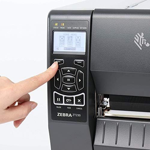  [아마존베스트]Zebra ZT230 - label printers (LCD, Black, White, 1D, 2D, Code 128 (A/B/C), Code 39, Code 93, EAN13, EAN8, Industrial 2/5, Interleaved 2/5, MaxiCode, , Metal, 20 - 85%, 5 - 85%)