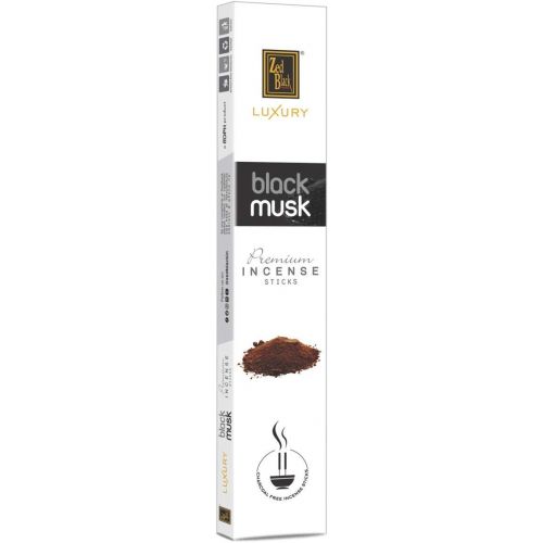 제드 인센스스틱 ZED BLACK Insent Sticks Sage Incense Sticks Popular Items Aroma Incense Sticks Combo - Aromatherapy Gift - 4 Different Fragrances - White Sage, Black Musk, French Lavender Incense,