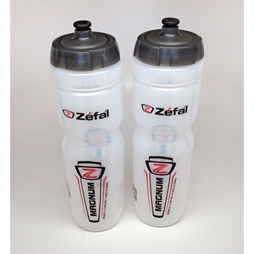  [아마존베스트]Zefal ZEFAL Magnum Bike Bicycle Clear Water Bottle 33oz 2-Pack