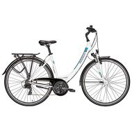 ZEG Fahrrad 28 Zoll weiss - Pegasus Piazza Citybike Tiefeinstieg - Shimano Kettenschaltung, STVZO Beleuchtung