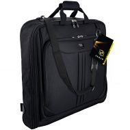 ZEGUR Suit Carry On Garment Bag for Travel & Business Trips With Shoulder Strap