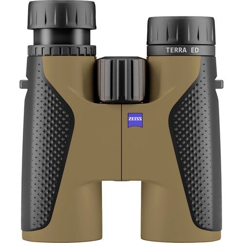  ZEISS 10x42 Terra ED Binoculars (Black & Coyote Brown)