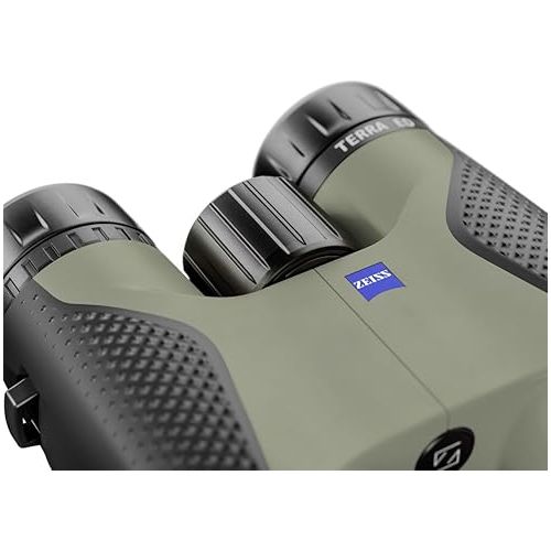  ZEISS Terra ED Binoculars 8x42 Waterproof, and Fast Focusing with Coated Glass for Optimal Clarity in All Weather Conditions for Bird Watching, Hunting, Sightseeing, Black-Green (Black-Green)