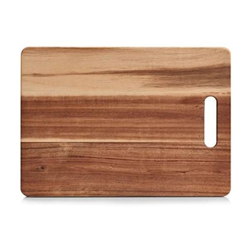  [아마존베스트]ZELLER PRESENT SCHOENER LEBEN. PRAKTISCH WOHNEN. Zeller Chopping Board Acacia Wood Natural 35 x 25 x 1 cm