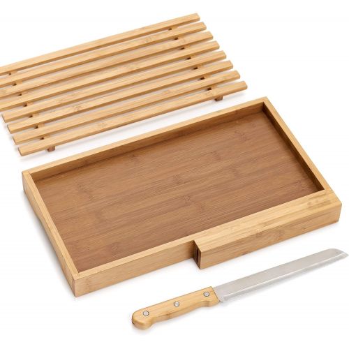  [아마존베스트]ZELLER PRESENT SCHOENER LEBEN. PRAKTISCH WOHNEN. Zeller Chopping board, bamboo, other.