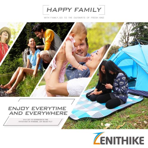  ZENITHIKE Tent for 3-4 Person Collapsible Double Layer Family Camping Tent with Convenient Carry Bag Features