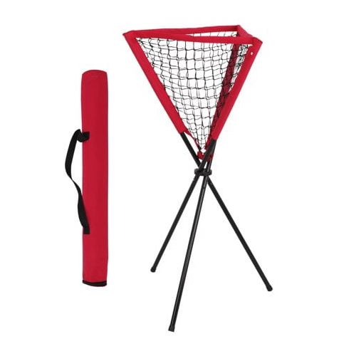  ZENY Zeny Portable Baseball Softball Batting Practice Ball Caddy with Carry Bag