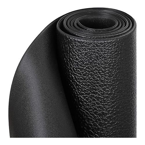  ZENY Exercise Equipment Mat Treadmill Mat 8x3 ft Floor Mat High Density Fitness Gym Mat for Indoor Bike Cycling Mat,Jump Rope Mat,Elliptical Mat,Hard Floor Carpet Protection Black