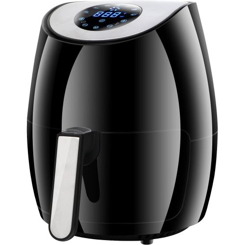  ZENY Electric Air Fryer Oil Free Digital Touch Screen Control Cooking wTemperature and Time Control, Auto Shut-off & Timer