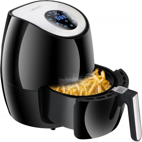  ZENY Electric Air Fryer Oil Free Digital Touch Screen Control Cooking wTemperature and Time Control, Auto Shut-off & Timer