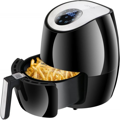  ZENY Electric Air Fryer Oil Free Digital Touch Screen Control Cooking wTemperature and Time Control, Auto Shut-off & Timer