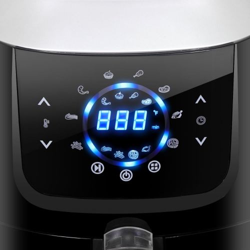  ZENY 5.8-Quarts 8-in-1 XXL Electric Air Fryer Programmable Touch Screen Control 8 Presets WRecipes