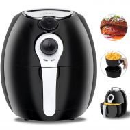 ZENY ZENY 3.7-Quart Air Fryer For Healthy Oil Free Cooking, w/Cookbook, Recipes, Dishwasher Safe Parts, Auto Shut off & Timer