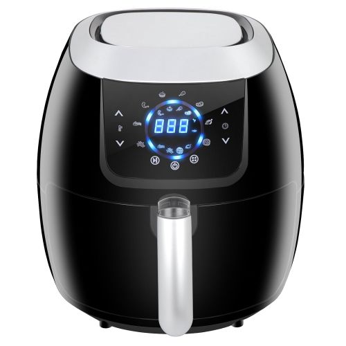  ZENY 5.8-Quart 8-in-1 Air Fryer XXL + Recipe Book Touch Screen Control,1800W