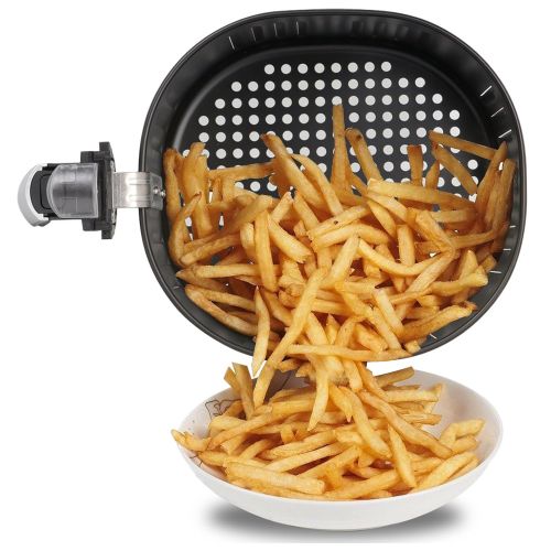  ZENY 5.8-Quart 8-in-1 Air Fryer XXL + Recipe Book Touch Screen Control,1800W