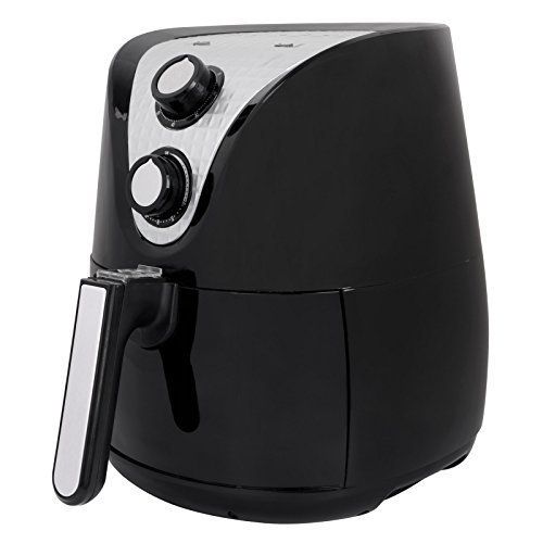  ZENY Electric Air Fryer 1500W 3.7QT Cooking Tool For Healthy Oil Free Cooking wTime & Temperature Control, Non-Stick Coating