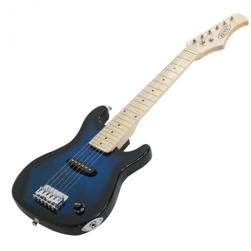  ZENY Blue 30 Inch Kids Electric Guitar With 5W Amp Cable Cord shoulder strap New (Blue)