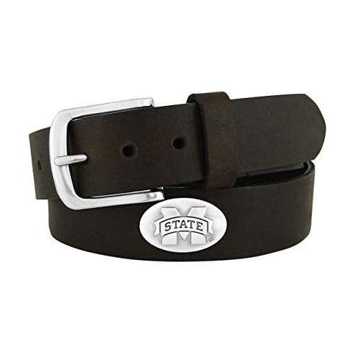  NCAA Mississippi State Bulldogs Zep-Pro Leather Concho Belt