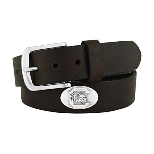 ZEP-PRO Zeppelin Products Inc. NCAA South Carolina Fighting Gamecocks Leather Concho Belt