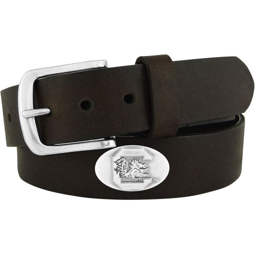  ZEP-PRO Zeppelin Products Inc. NCAA South Carolina Fighting Gamecocks Leather Concho Belt