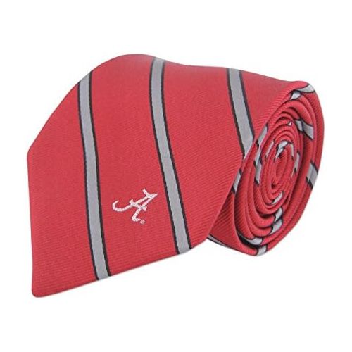  ZEP-PRO NCAA Mens Woven Silk Stripe Logo Tie 2