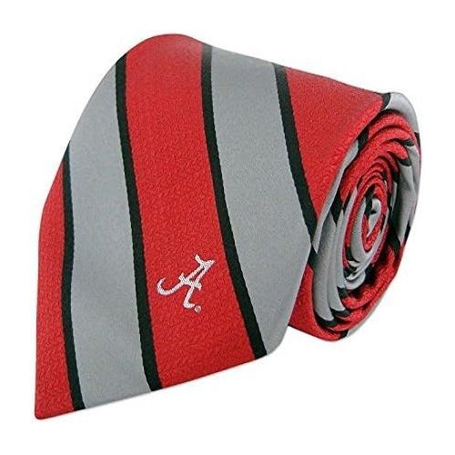  ZEP-PRO NCAA Woven Silk Repp Stripe Collegiate Logo, Tie 1.