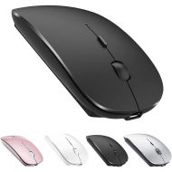 [아마존베스트]ZERU Bluetooth Mouse Rechargeable Wireless Mouse for MacBook Pro,Bluetooth Wireless Mouse for Laptop PC Computer (Black)