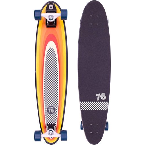  Z-Flex Surf-a-gogo Log Roll Longboard, Adults Unisex, Multi (Multicolor), 37 mm