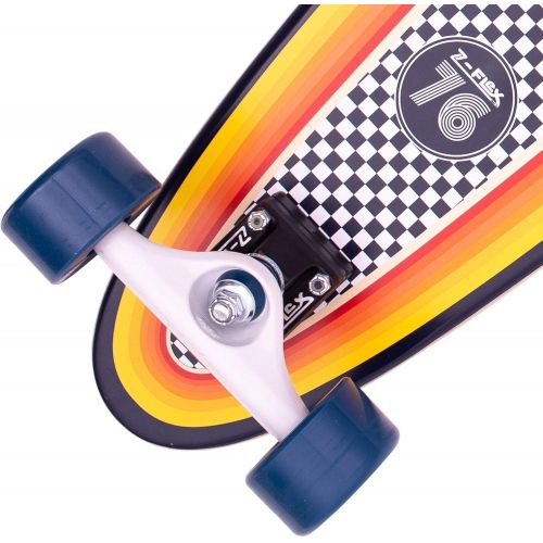  Z-Flex Surf-a-gogo Log Roll Longboard, Adults Unisex, Multi (Multicolor), 37 mm