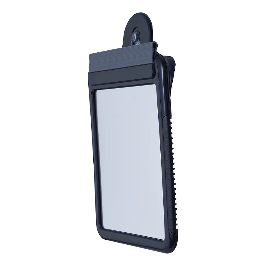  Z'Fogless Water Shower Travel Mirror with Carry Bag in Black