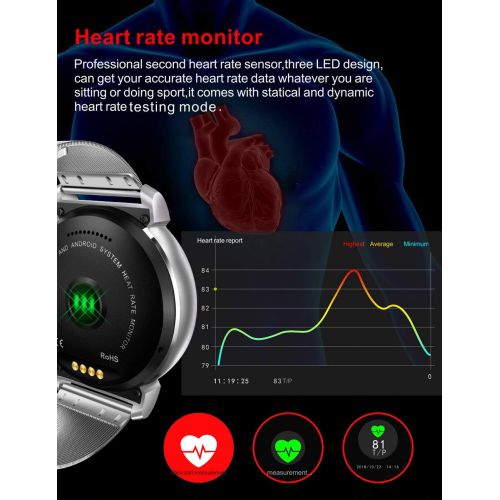  ZG Fitness Tracker,Phone Watch,Activity Tracker Watch with Heart Rate Monitor,Fitness Watch with Sleep Monitor,Smart Watch with Music Player,Watch for Men Women Kids Festival Prese