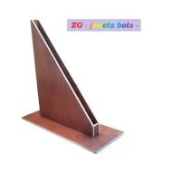 ZGjouetsbois Handcrafted stand for red bars or digital bars Montessori, plywood, storage and space-saving, product optimization