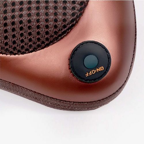  ZH Shiatsu Pillow Massager, Portable Neck and Back Massager Deep Kneading to Relieve Pain