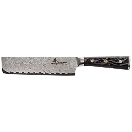  ZHEN Thunder Series 101 Layers German Damascus Steel Nakiri Knife 6.5-inch