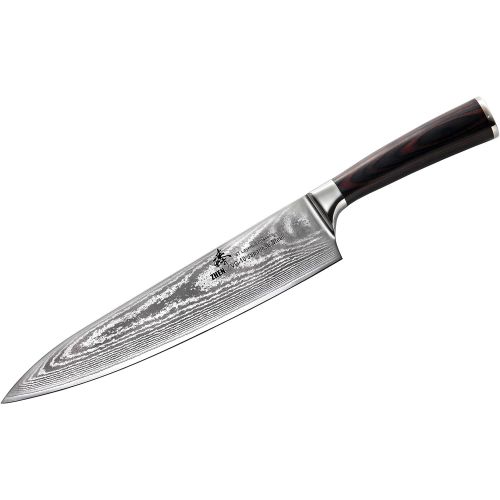  ZHEN Japanese VG-10 67 Layers Damascus Steel Dragon Gyuto Chef Knife 9.5-inch