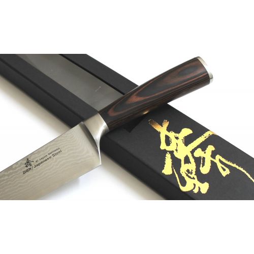  ZHEN Japanese VG-10 67 Layers Damascus Steel Gyuto Chef Knife 8-inch