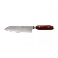 ZHEN Japanese VG-10 3 Layers forged steel Santoku Chef Knife 7-inch Cutlery