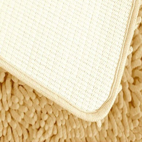  ZHFHA Thickened Chenille Mats Round Computer Chair Anti-Skid Pad Door Mats Bathroom Mats Non-Slip Kitchen Mat Doormat Runner Rug Set (Color : Red, Size : 160cm)