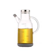 ZHJCFYH Glass Oil Pot Leak-proof Control Inverted Oil Bottle Small Tank Kitchen Supplies Household Soy Sauce Sesame Oil Vinegar Pot 550ml High Borosilicate Glass Oil Pot (Capacity : 750ml)