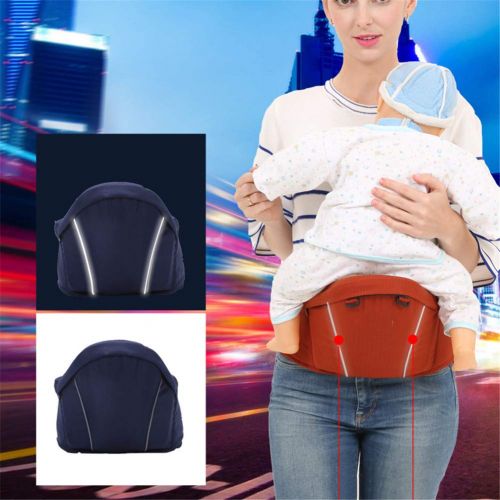  ZHOUHUAW Baby Infant Hip Seat Carrier, Toddler Waist Stool Seat Belt Carrier, with Adjustable Strap and Pocket, Reduce Mothers Waist Burden