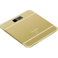 ZHPRZD Electronic Scales Mini Health Scales Electronic Weight Scales Adult Human Scales Electronic Scale (Color : Gray)