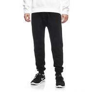 ZINE Zine Cover Black Solid Knit Jogger Pants