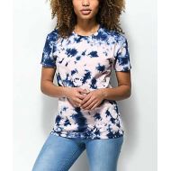 ZINE Zine Rayna Pink & Blue Tie Dye T-Shirt