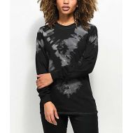 ZINE Zine Monroe Placed Black Tie Dye Long Sleeve T-Shirt