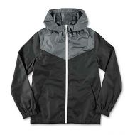 ZINE Zine Boys Sprint Black & Charcoal Windbreaker Jacket
