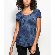 ZINE Zine Adriana Blue Tie Dye Pocket T-Shirt