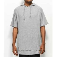 ZINE Zine Rally Grey Thermal Hooded Shirt