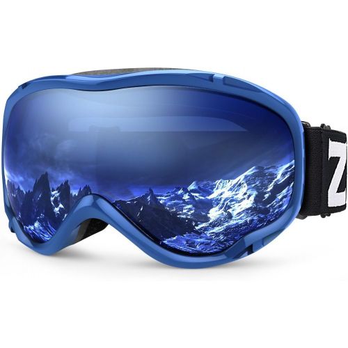  [아마존 핫딜] ZIONOR Lagopus Ski Snowboard Goggles UV Protection Anti Fog Snow Goggles for Men Women Youth