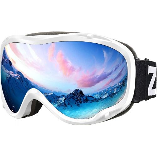  [아마존베스트]Zionor Lagopus Ski Snowboard Goggles UV Protection Anti Fog Snow Goggles for Men Women Youth